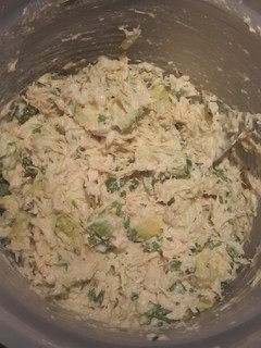A picture of Lime Avocado Chicken Salad.