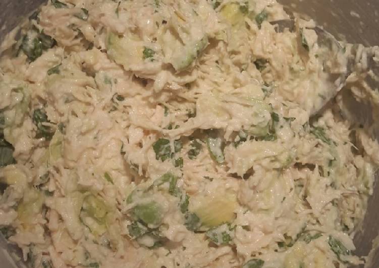 Lime Avocado Chicken Salad