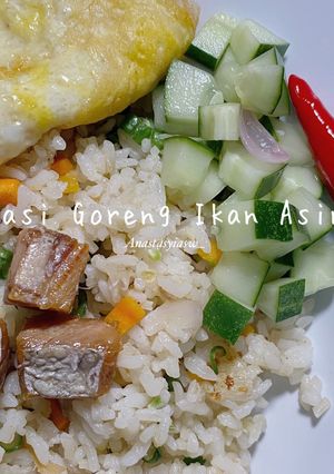 Foto resep Nasi Goreng Ikan Asin