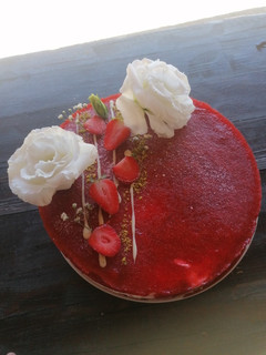 Foto di Torta fredda alle fragole
