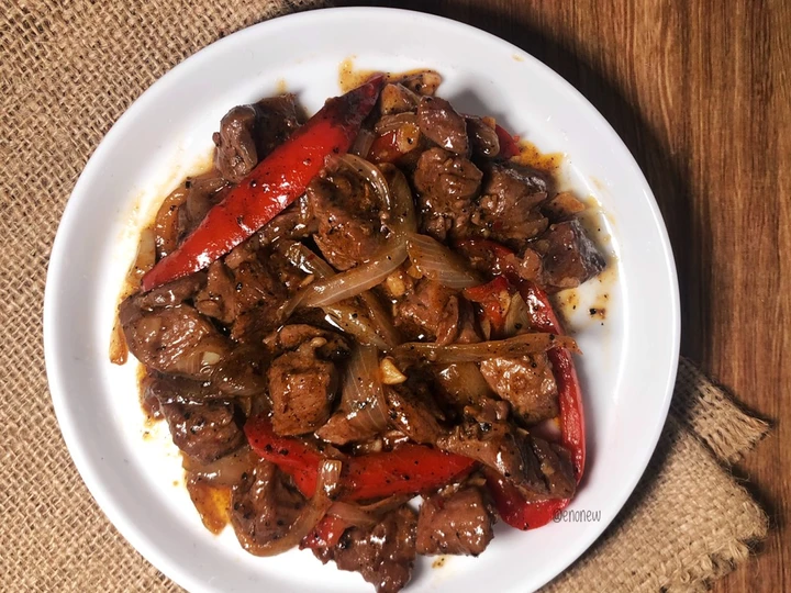 Langkah Gampang Membuat Resep Sapi Lada Hitam yang Enak Banget