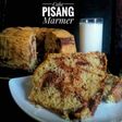 Cake Pisang Marmer
