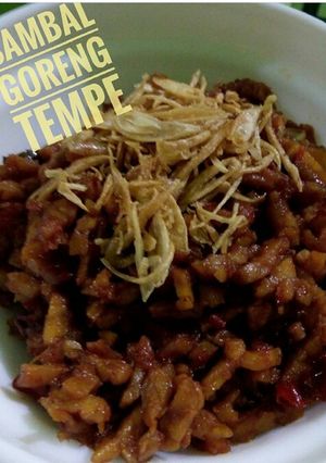 Foto resep Sambel goreng tempe