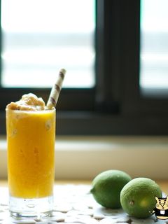 夏日午茶時光 - 芒果冰沙 的食譜成品照片