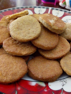 Una foto de Galletitas de manzana para diabéticos!!!😋✨
