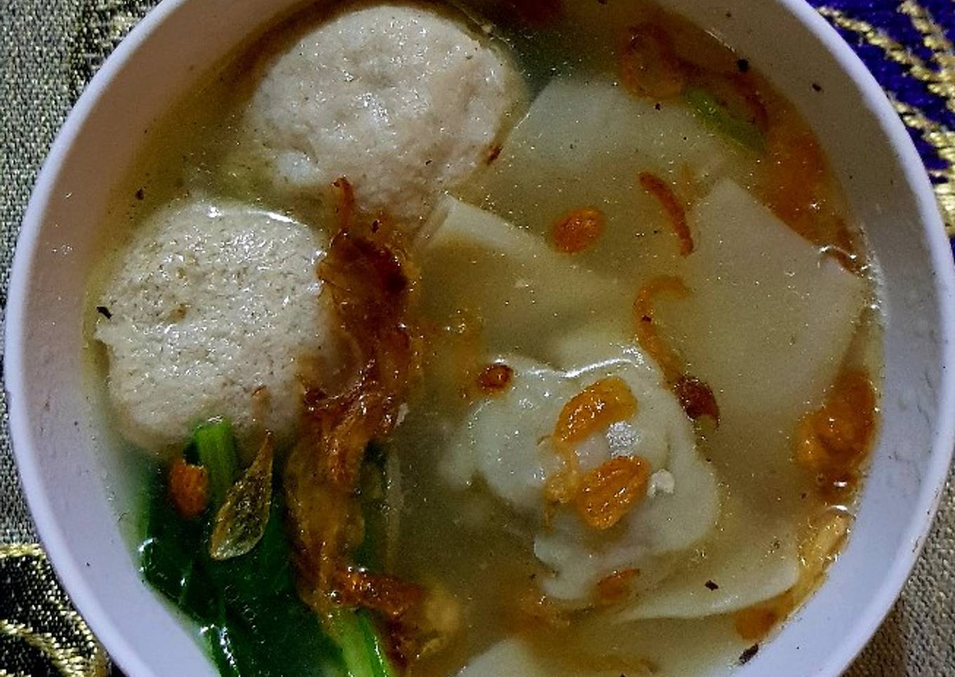 Siomay pangsit kuah(fastfood)
