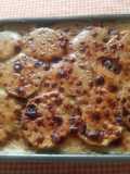 Moussaka de berenjenas con ternera y puré de papas