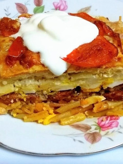 Rakott zöldbab (másképp) recept fotója