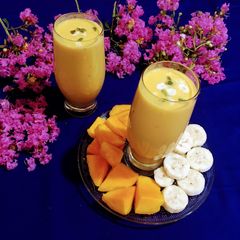 A picture of Fruity Milk Smoothie.
