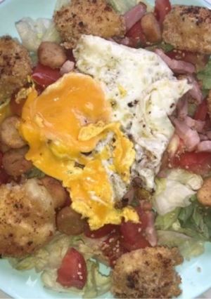Une photo de Salade de chèvre chaud ✨