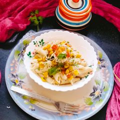 Cheesey Creamy White sauce pasta A picture of Cheesey Creamy White sauce pasta.