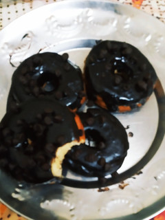 A picture of Chocolate Glazed Doughnuts.