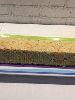 Una foto de Budín de pescado (casi gefilte fish al horno)