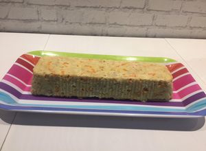 Una foto de Budín de pescado (casi gefilte fish al horno)