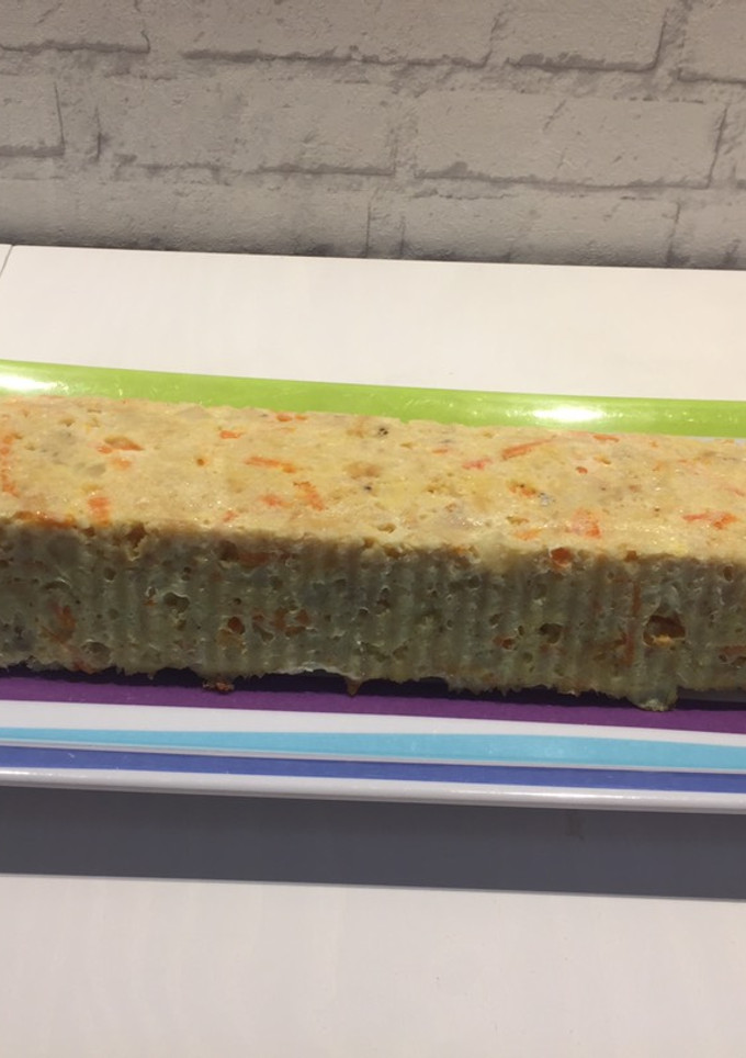Una foto de Budín de pescado (casi gefilte fish al horno)