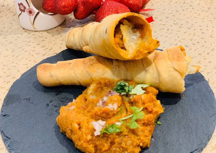 Recipe of Favorite Cone paav