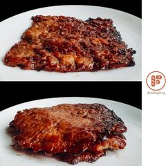 A picture of Bak Kwa | 肉干 | Chinese BBQ Chicken Jerky.