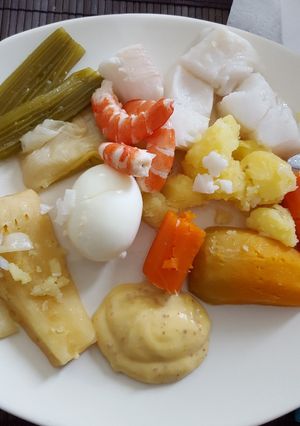 Une photo de Aïoli aux légumes d'hiver