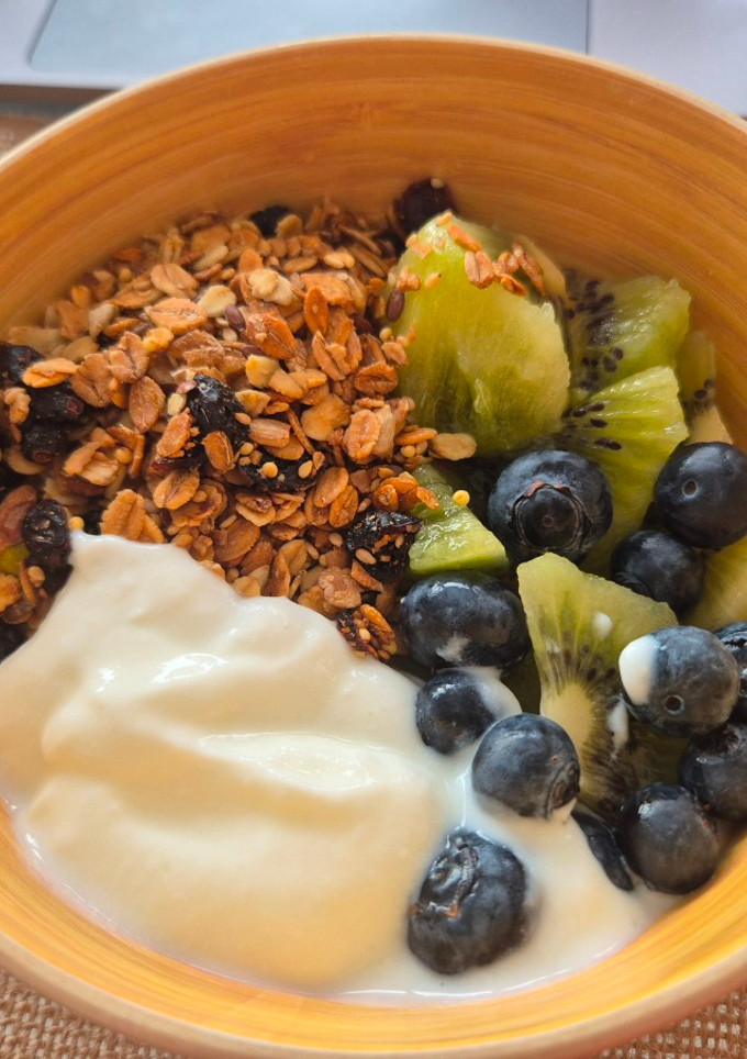 Una foto de Granola casera al horno
