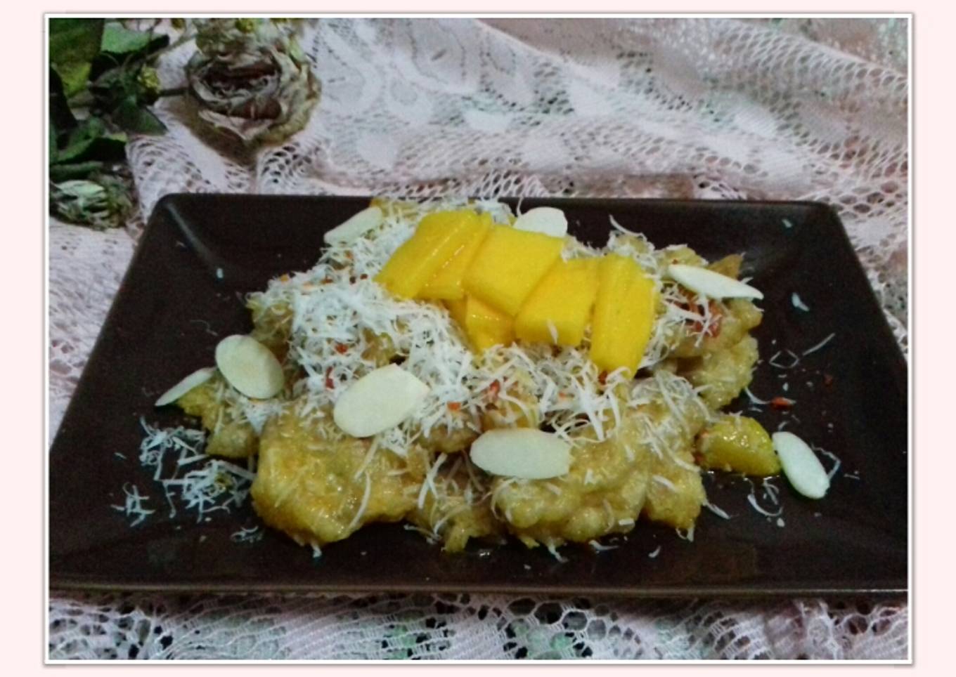 Seblak batagor Mangga Almond Keju