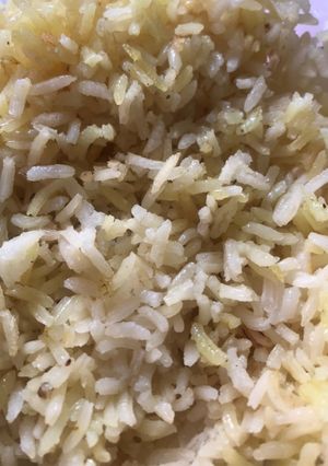 Una foto de Arroz al curry