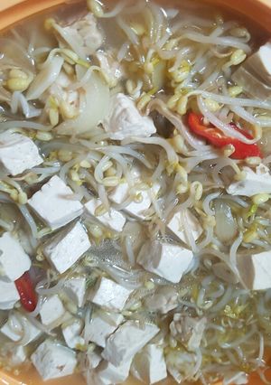 Foto resep Tumis taoge tempe tahu