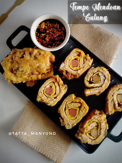 Foto resep Tempe Mendoan Gulung Isi Sosis