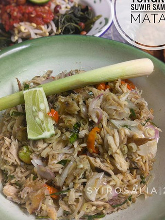 Cara Gampang Membuat Tongkol Suwir Sambal Matah Enak