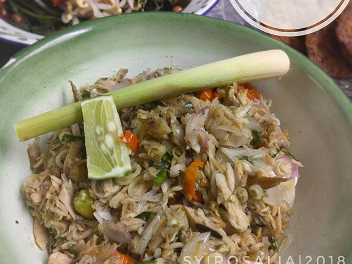 Cara Gampang Membuat Tongkol Suwir Sambal Matah Enak