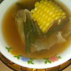 A picture of Sayur Asam/Sayur Asem.