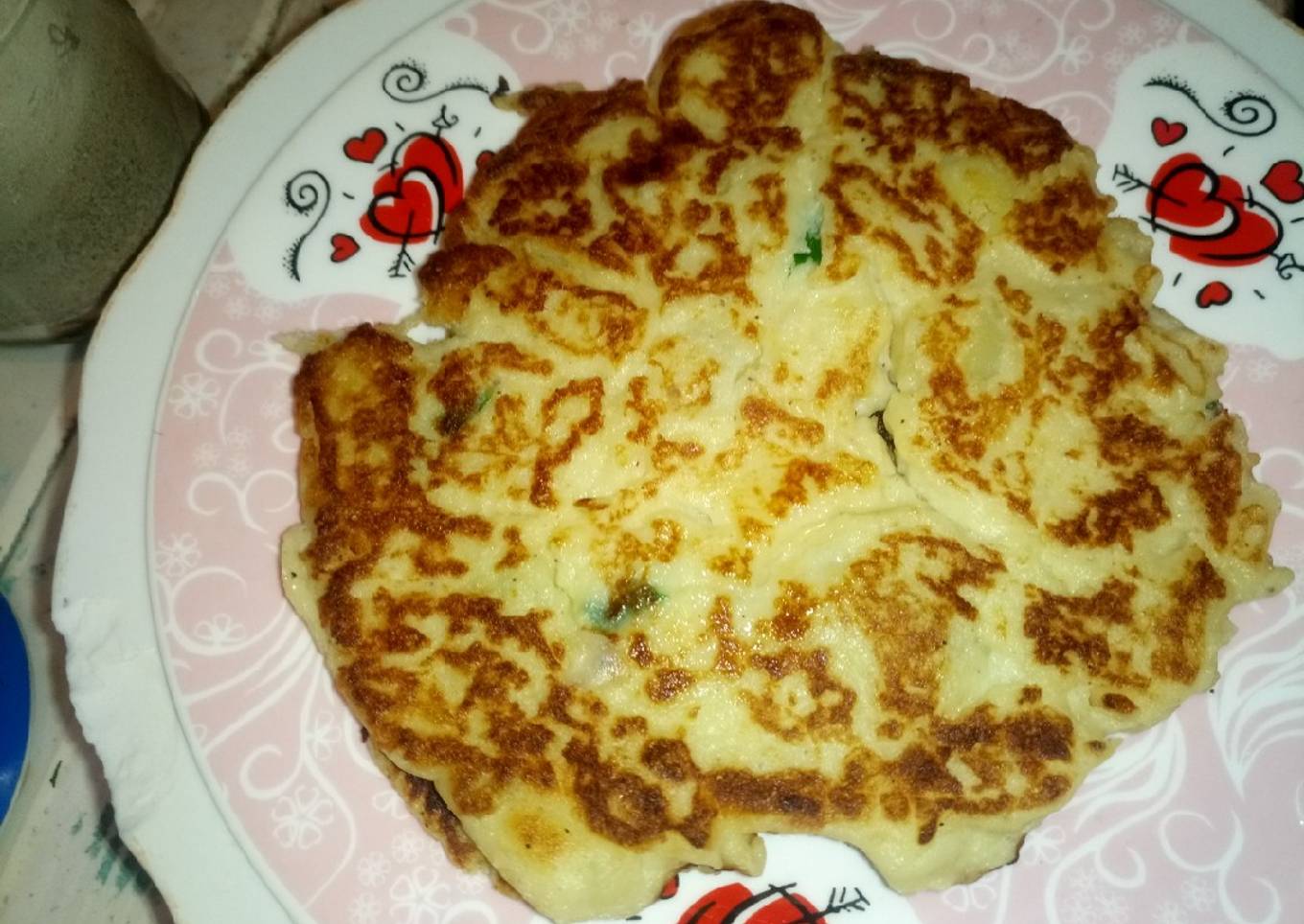 Mashed potato pancakes