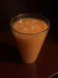 Jugo de naranja con papaya