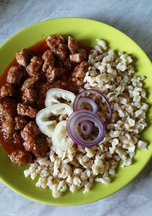 Sertéspörkölt recept fotója