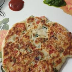 A picture of Vegetable Uttapam Recipe.