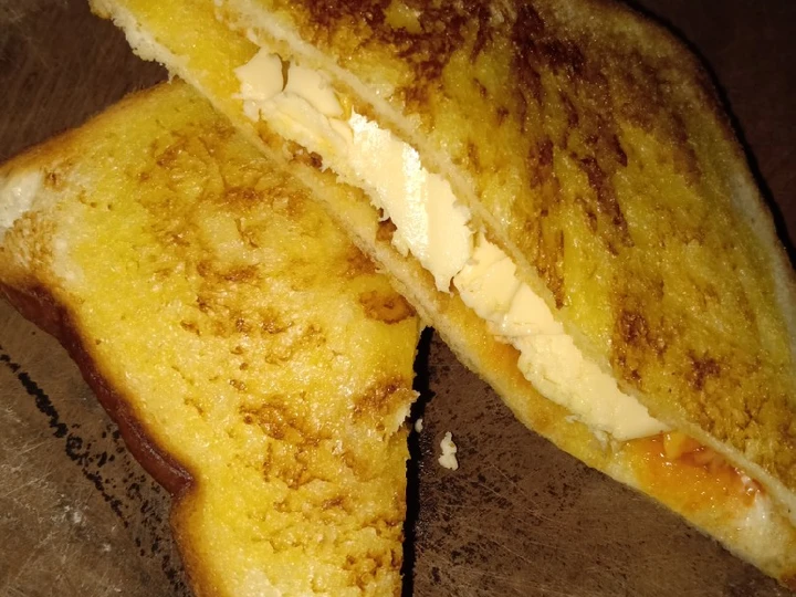 Langkah Gampang Membuat Resep Sandwich telur keju mayo yang Lezat Anti Ribet, Uenak Banget