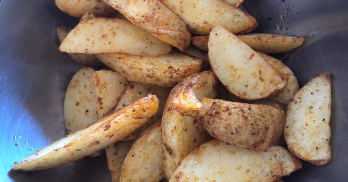 Resep POTATO WEDGES (AIR FRYER) oleh Cint_h - Cookpad