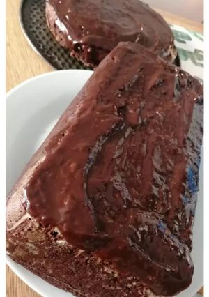 Una foto de Budín de Naranja y chocolate