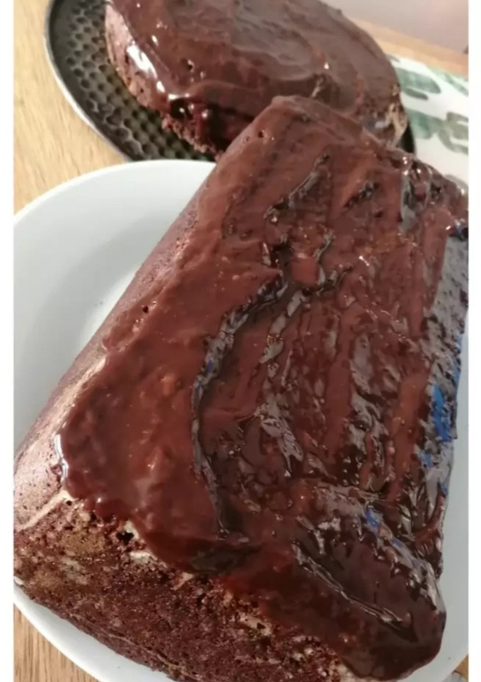 Una foto de Budín de Naranja y chocolate