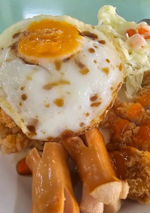 รูปของ ข้าวผัดอเมริกัน