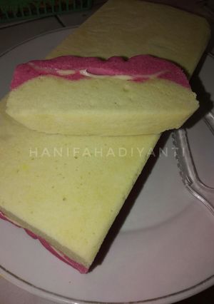 Foto resep Bolu Putih telur Kukus Merah Putih