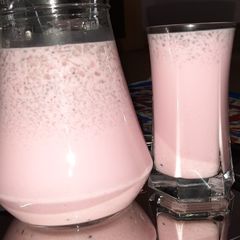 A picture of NUNGU (Palm fruit) juice.