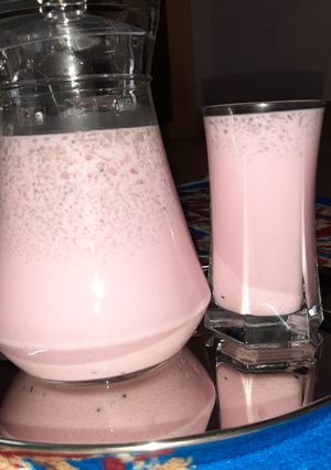 A picture of NUNGU (Palm fruit) juice.