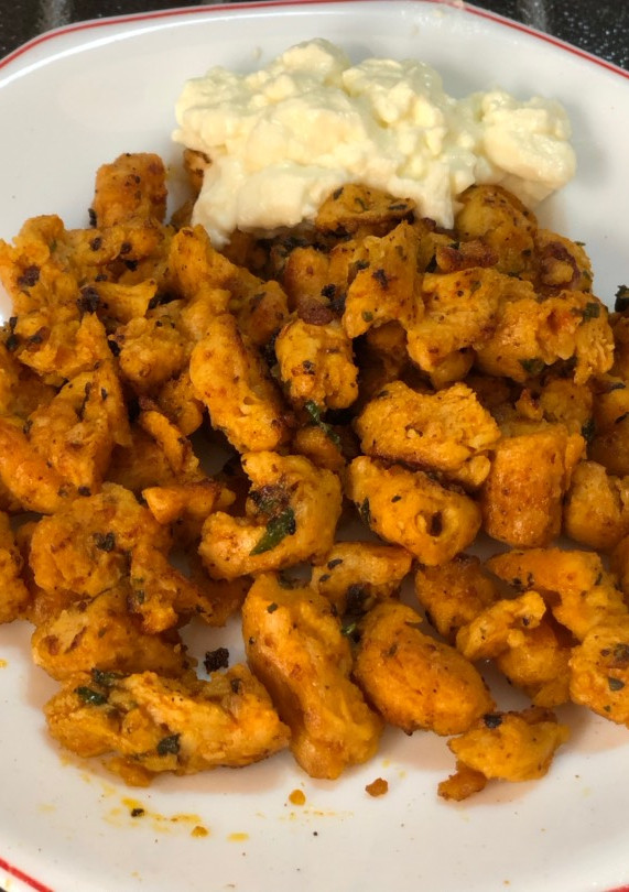 Una foto de Pinchitos morunos veganos