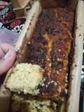Budín de coco y harina de garbanzos