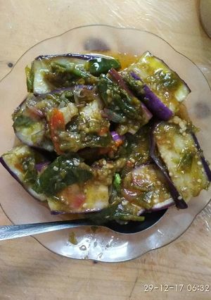 Foto resep Terong ungu sambal ijo