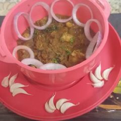 A picture of Kathal (fanas) ki sabji.