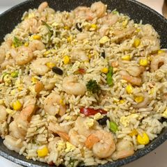 A picture of Shrimp Fried Rice.
