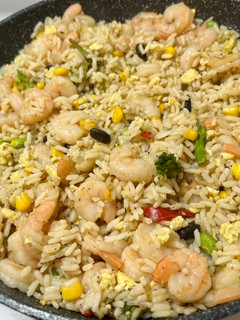 A picture of Shrimp Fried Rice.