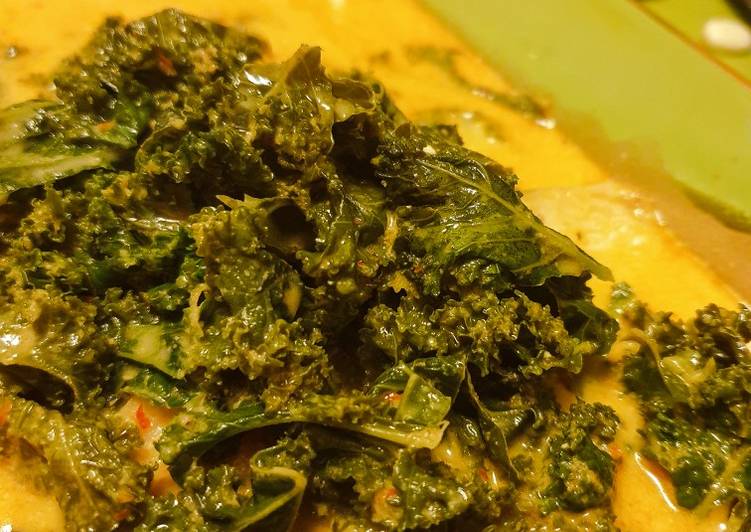 Resep Gulai daun kale yang Lezat Sekali