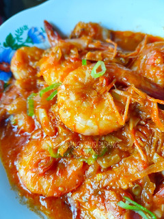 Foto resep Udang Saus Padang (Ala seafood)